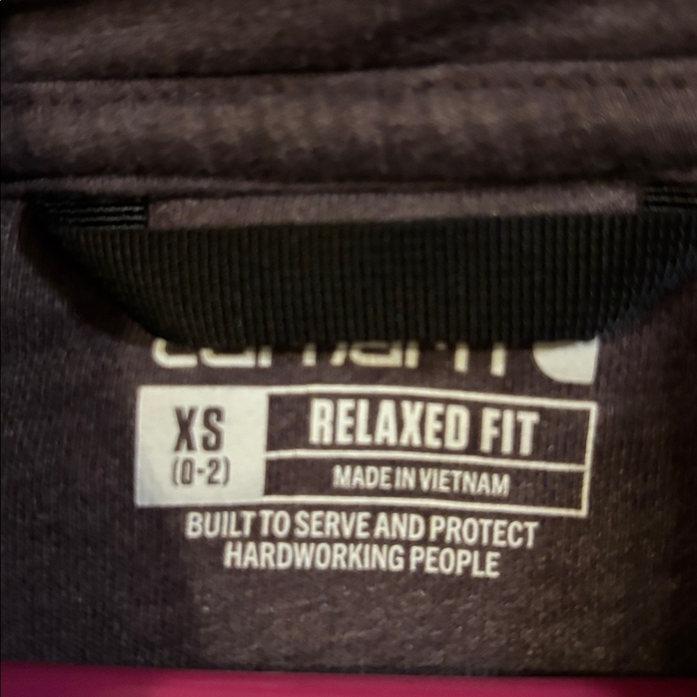 Carhartt Women’s light muted purple Hoodie. XS - Picture 7 of 7